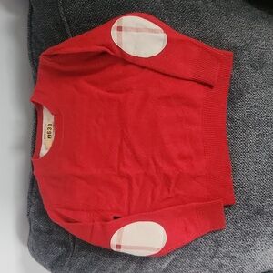 Authentic Burberry boys cashmere sweater